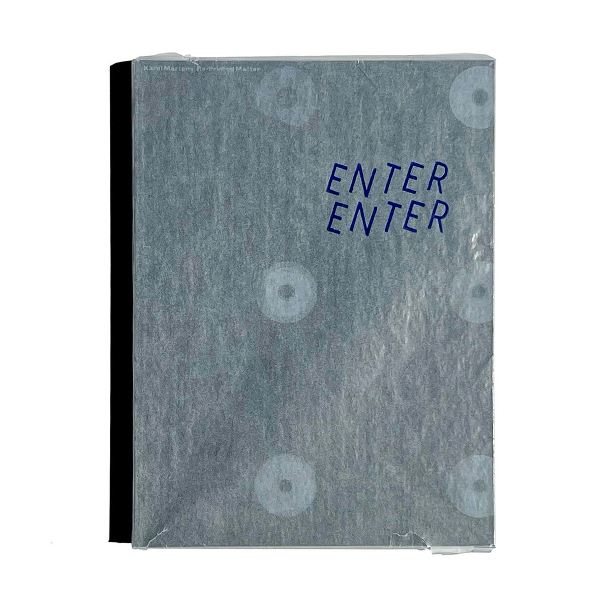 Re-Printed Matter Karel Martens Black and White