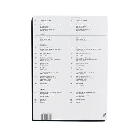Oase 100: The Architecture of the Journal