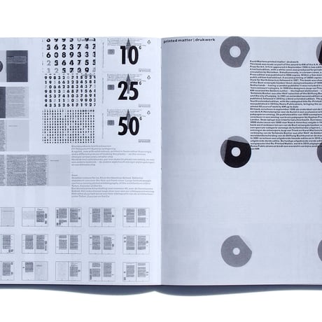 Re-Printed Matter Karel Martens Black and White Edition