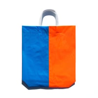 KM bag I/S Fluo Orange /Sky Blue