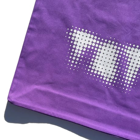 PURPLE TATE LOGO TOTE BAG