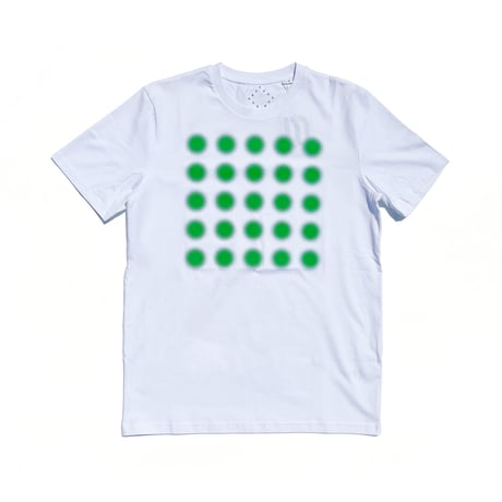 MARTENS/MARTENS DOTTED HALFTONE TEE GREEN