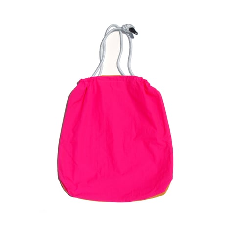 martens/martens wrinkle bag F/B pink-yellow