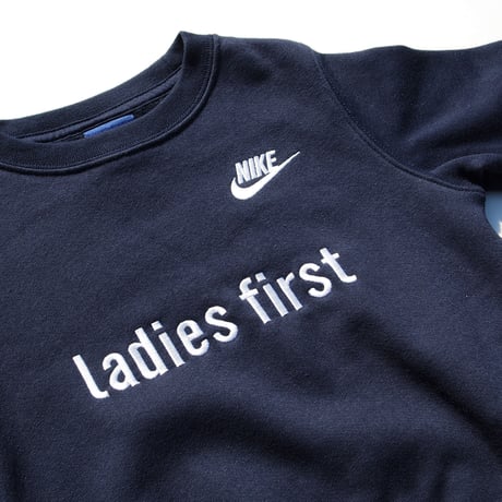 NIKE CUSTOM MADE CREW NECK SWEATSHIRT LADIES FIRST