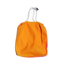 martens/martens wrinkle bag F/B pink-yellow