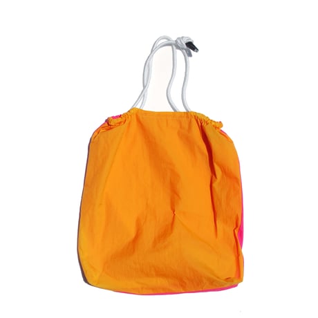 martens/martens wrinkle bag F/B pink-yellow
