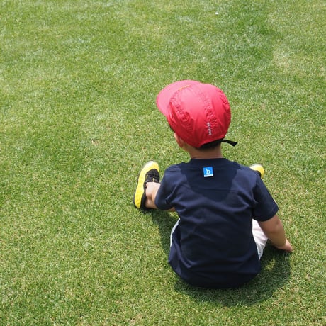 COLOR COMPOSITION PANEL KIDS CAMP CAP RED