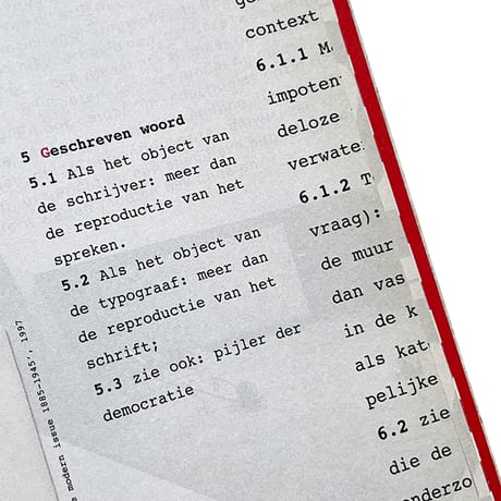 EN | OF over TEGENspraak in het werk van Jan van Toorn B