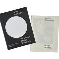 Armin Hofmann Reduction. Ethics. Didactics + Design Process
