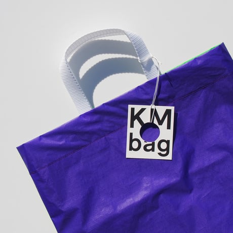 KM bag O/S Fluo Green / Violet
