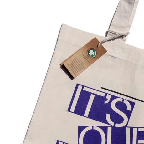 IT'S OUR F***ING BACKYARD STEDELIJK MUSEUM TOTE BAG