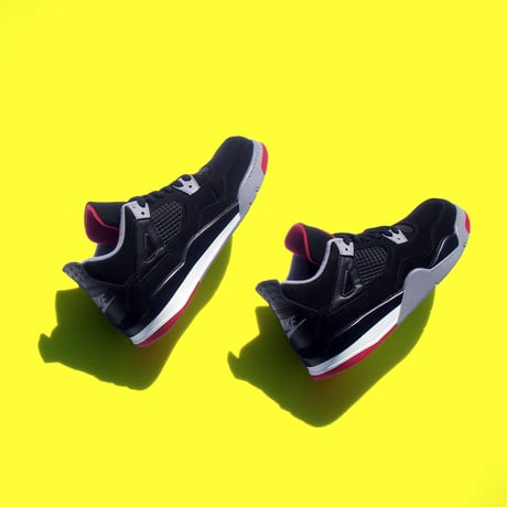 AIR JORDAN 4 RETRO PS "BRED" "MICHAEL JORDAN"