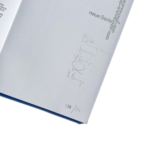 neue Serie57® Limited Edition Type Specimen with Key Chain