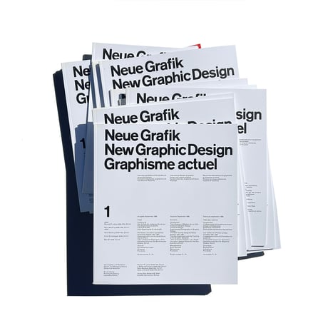 Neue Grafik/New Graphic Design/Graphisme actuel 1958–1965