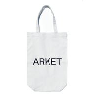 ARKET CANVAS TOTE BAG OFF WHITE