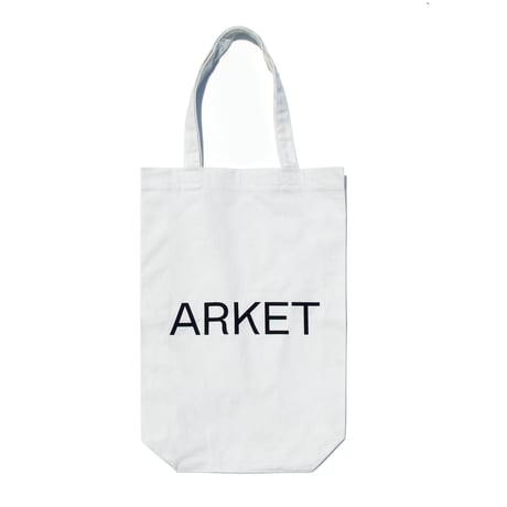 ARKET CANVAS TOTE BAG OFF WHITE