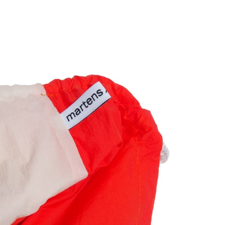 martens/martens wrinkle bag F/B orange-white