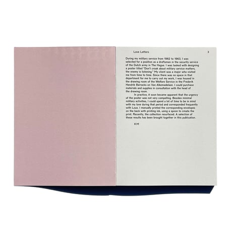 Karel Martens Love Letters