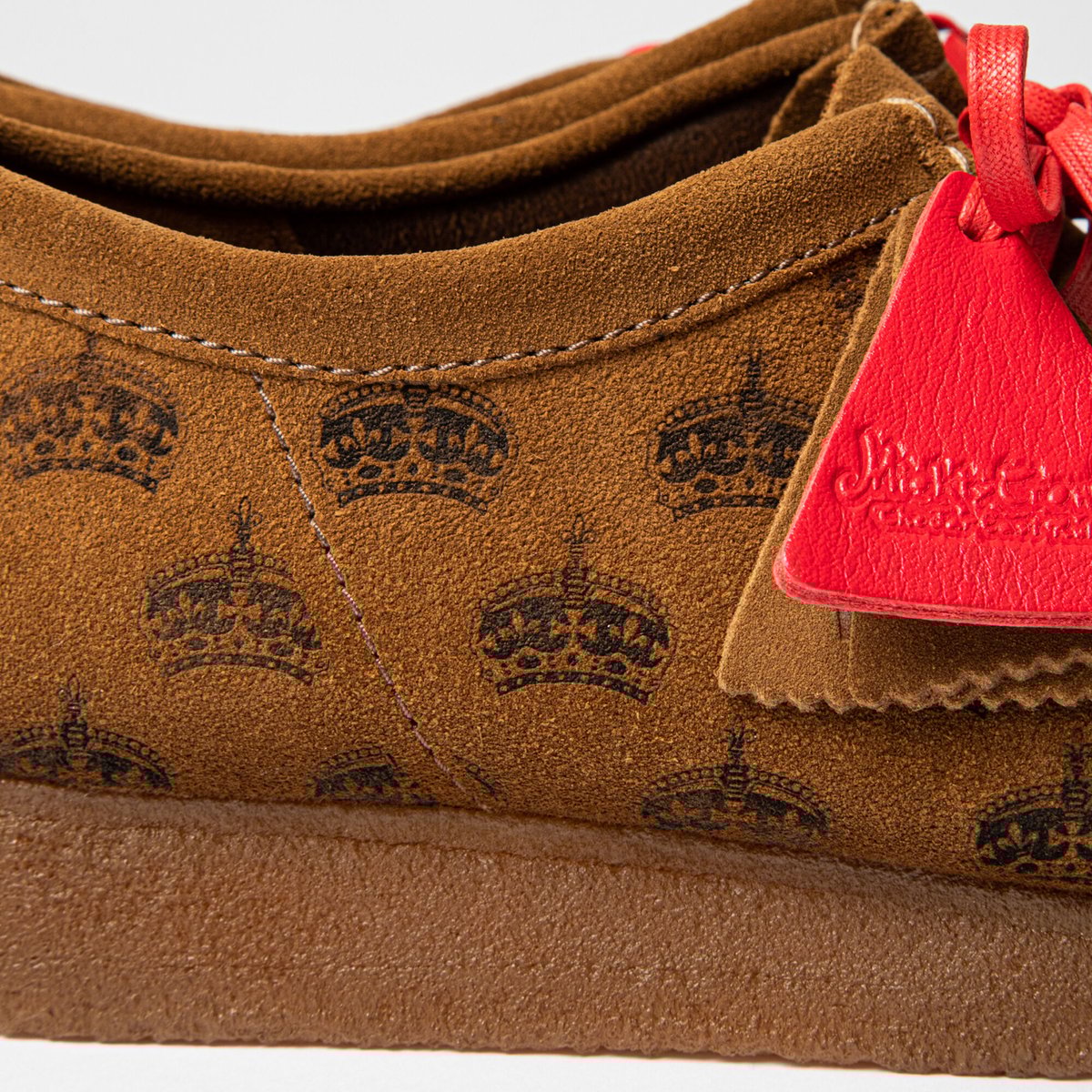 Mighty Crown／Clarks Wallabee（Cola）ＵＫ7 MIGHTY CROWN × CLARKS Wallabee / Cola | MCE PRE