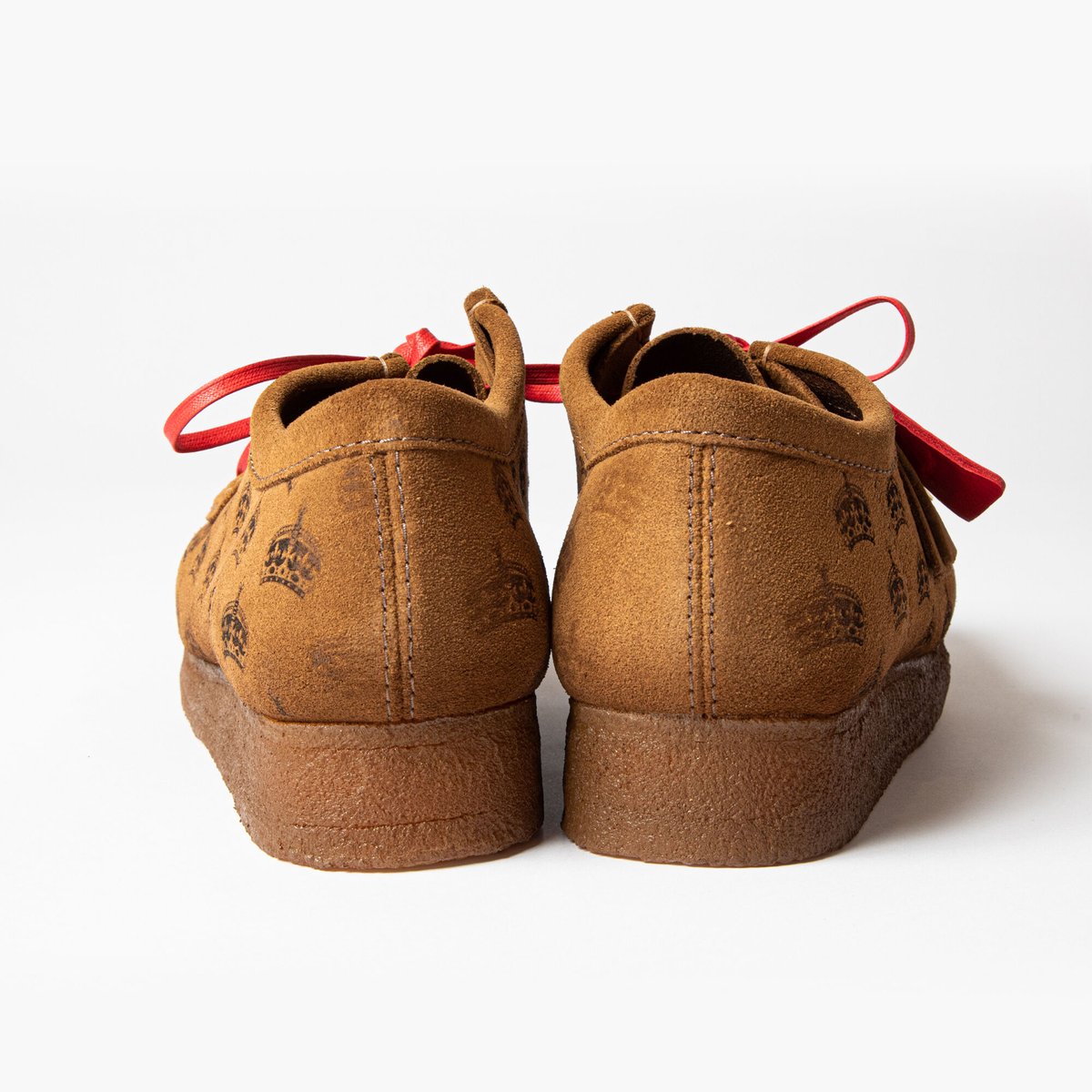 Mighty Crown／Clarks Wallabee（Cola）ＵＫ7 MIGHTY CROWN × CLARKS Wallabee / Cola | MCE PRE