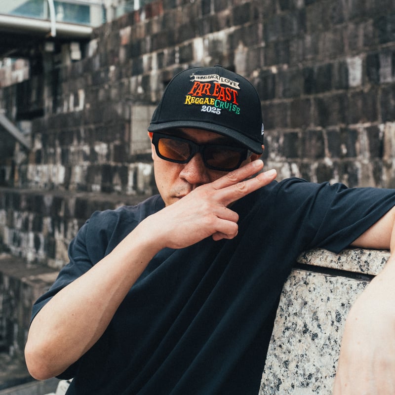 超レアー　ヴィンティージ　USN ファーイーストクルーズ キャップ FAR EAST REGGAE CRUISE x NEW ERA CAP (9 Fifty)