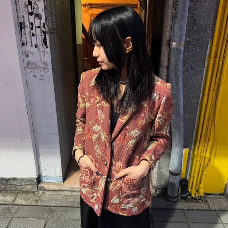 花柄ゴブランジャケット | CUSTOM FEVER