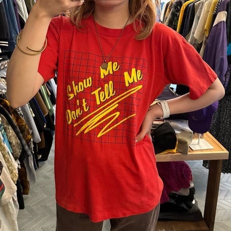 80年代USA製プリントTシャツ
