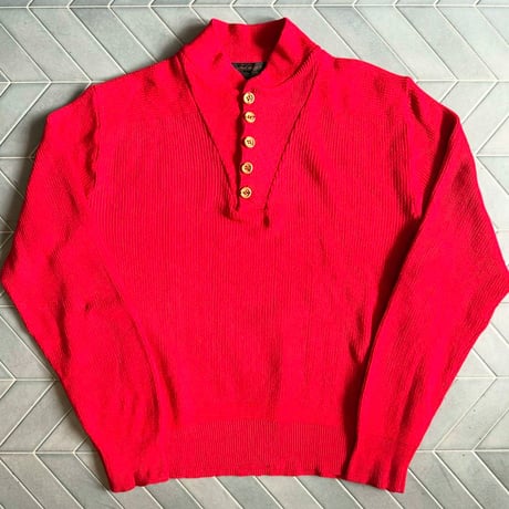 90s Eddie Bauer ハーブボタンニット