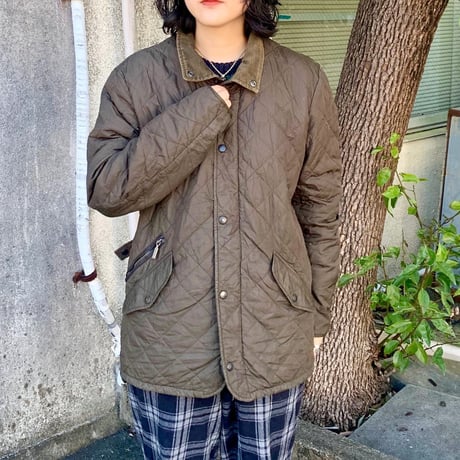 Barbourキルティングジャケット