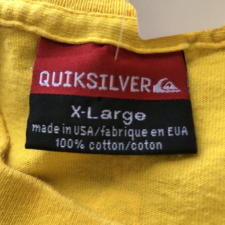 〜00'sUSA製 QUIKSILVER×THE BEATLES プリントT XL