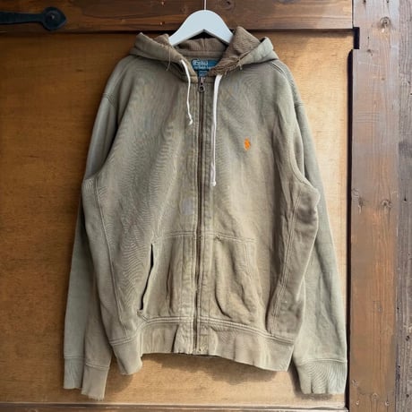 90s POLO 雰囲気系 ジップパーカー