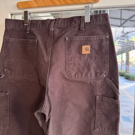 Carhartt ダブルニーパンツ W36×L30  ダークブラウン