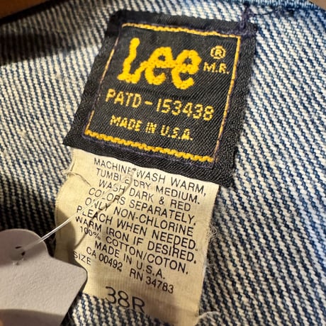 80's USA製 Lee 220- 8545 デニムジャケット