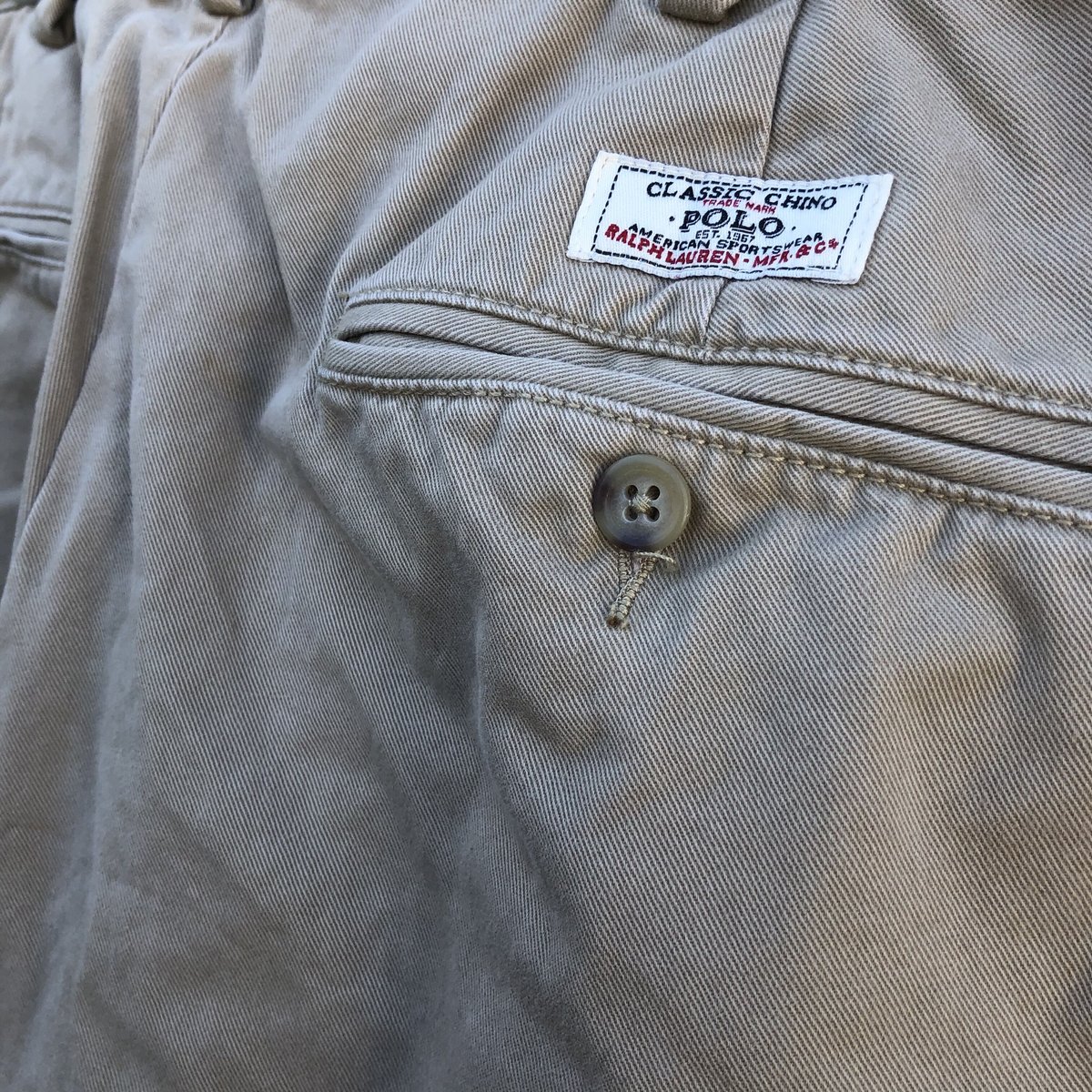 Polo by Ralph Lauren チノパン W34×L29 ベージュ | CUSTOM
