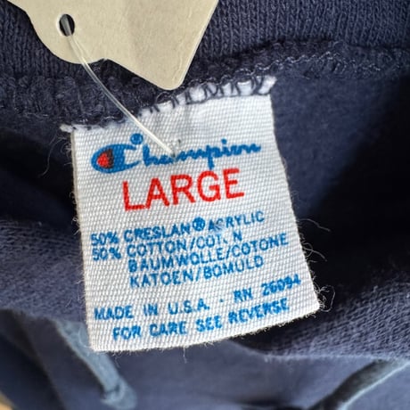 80's USA製 Champion 無地フーディ