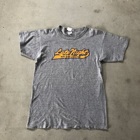 80年代 Late Night with David LettermanチャンピオンTシャツ L