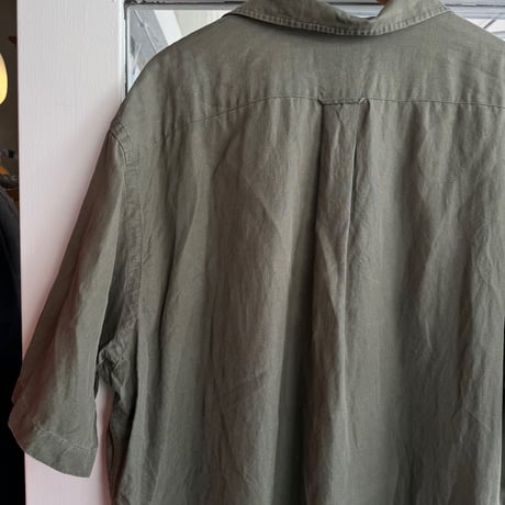 Ralph Lauren 半袖無地シャツ 〝CALDWELL〟XL