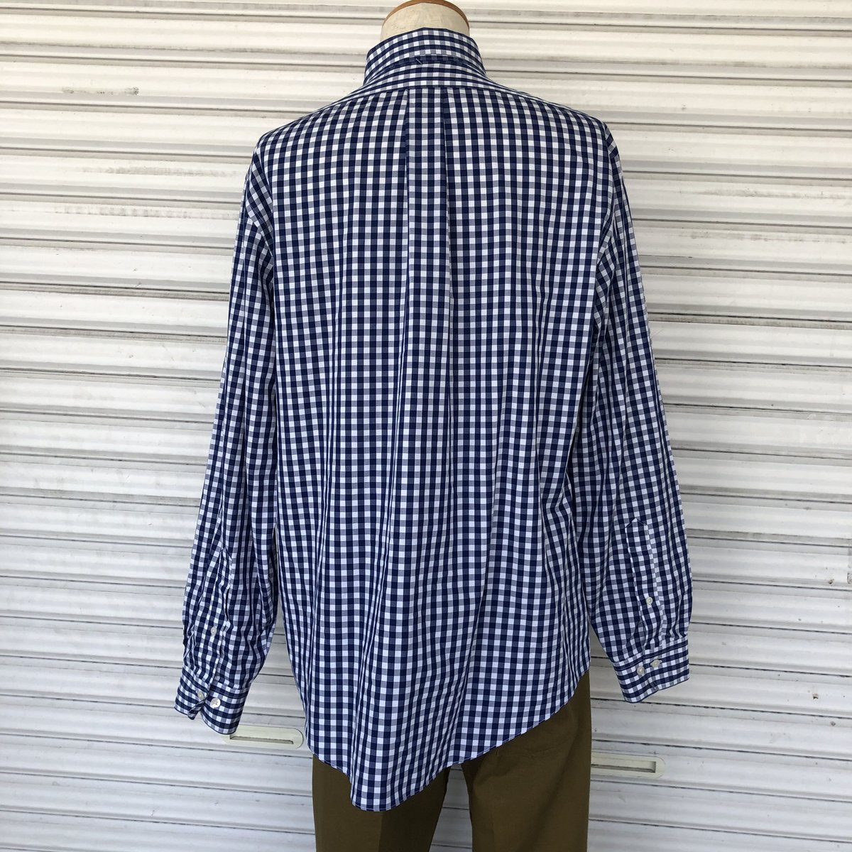 ★USA製★ Brooks Brothers テーラード ギンガムチェック 00's Brooks Brothers ブルックス ブラザーズ コットンウール
