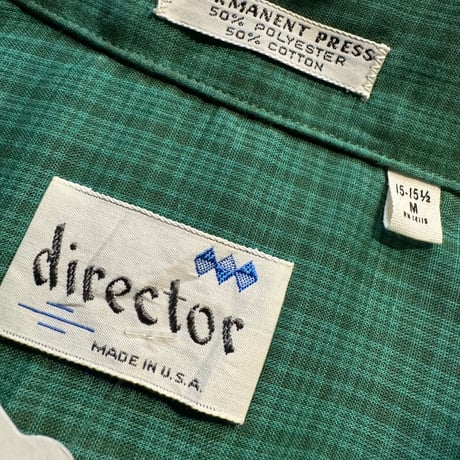〜70's director チェックシャツ
