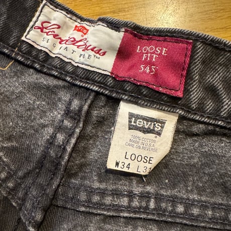 94年製 Levi's545 W34 L31 ブラック