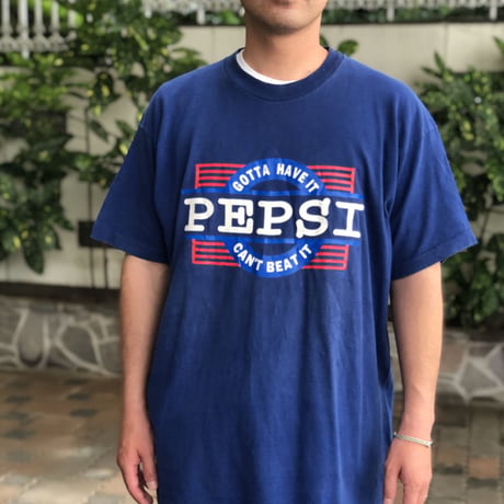 90's USA製PEPSI プリントTシャツ XL