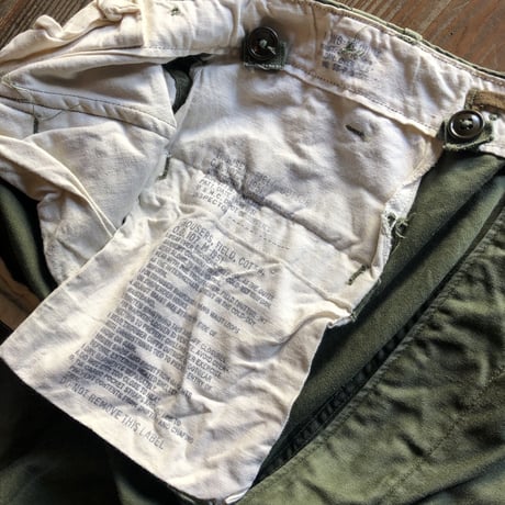 50's M51 FIELD PANTS MEDIUM-LONG