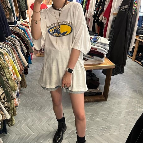 90年代サーファープリントTシャツ