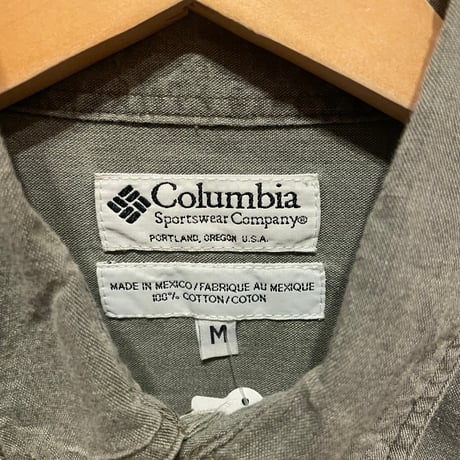Columbia  ショルダー・エルボーパッチシャツ