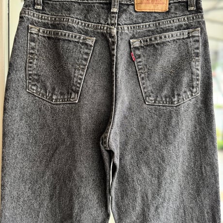 CANADA製 Levi's W30×L32 先染めブラック