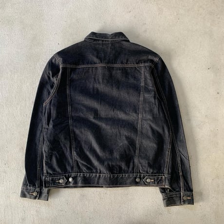 ブラックデニムジャケット