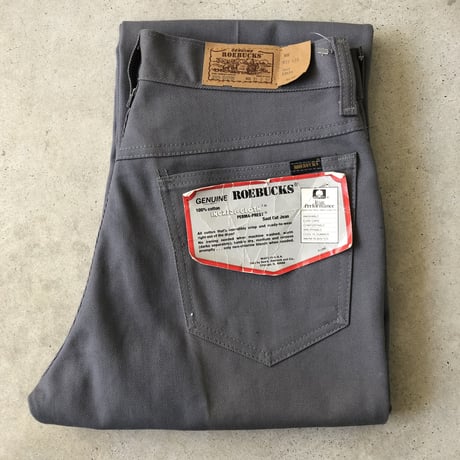 未使用！〜80's USA製 ROEBUCKS ブーツカットW31×L30