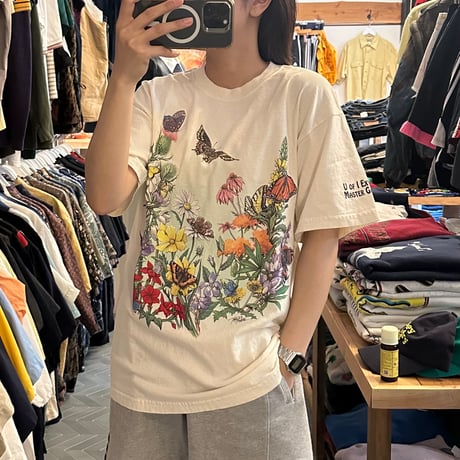 リアルバタフライTシャツ