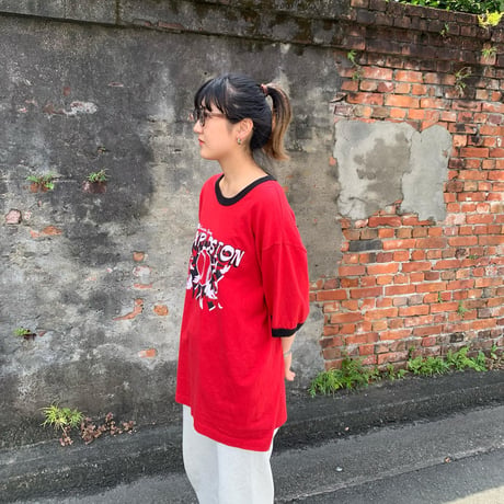 野球ボールリンガーTシャツ