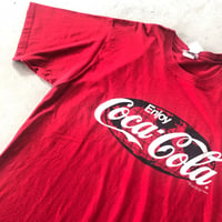 90's USA製 Coca Cola プリントTシャツ  XL